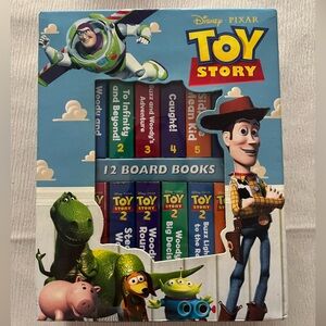 Disney Pixar Toy Story Original Set Of 12 Book Blocks Board Books 📚